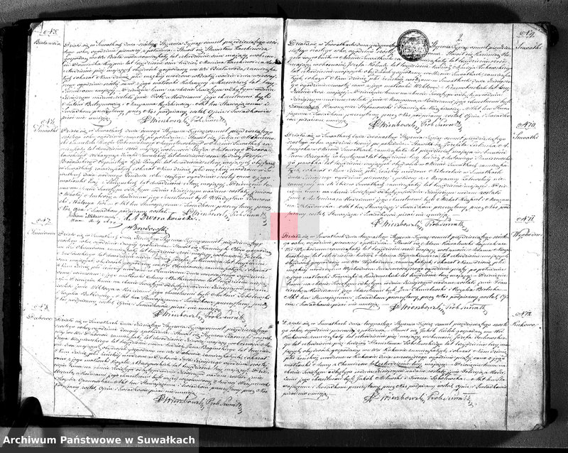 image.from.unit.number "Księga duplikat akt urodzonych, zaślubionych i zmarłych parafii suwalskiej rok 1856"