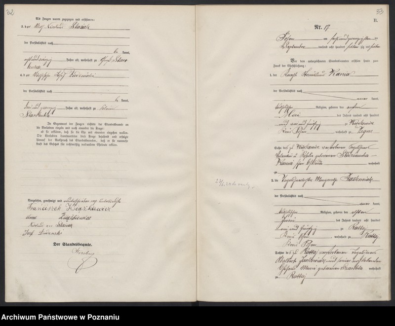 Obraz 19 z jednostki "Księga małżeństw"