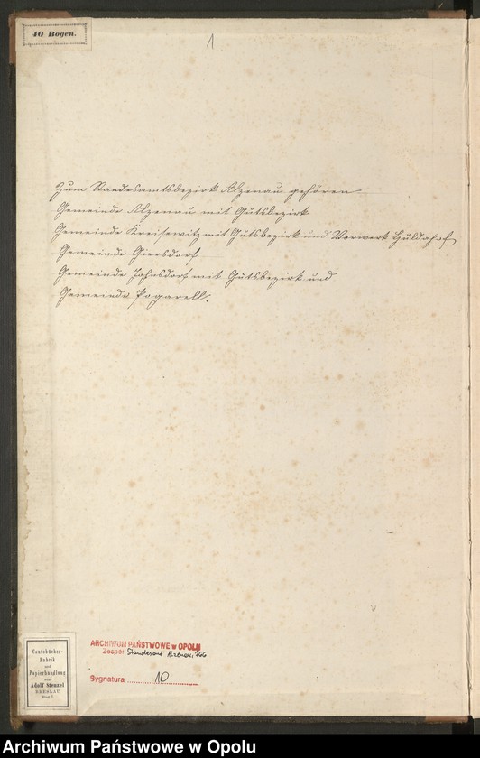 Obraz z jednostki "Geburts-Haupt-Register des Standes-Amt Alzenau 1883"