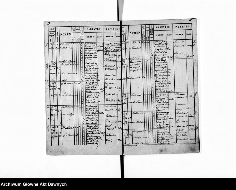 image.from.unit.number "Parafia: Uhnów. Dekanat: Bełz. Księga metrykalna urodzeń dla wsi Józefówka, Michałówka i Poddębce."