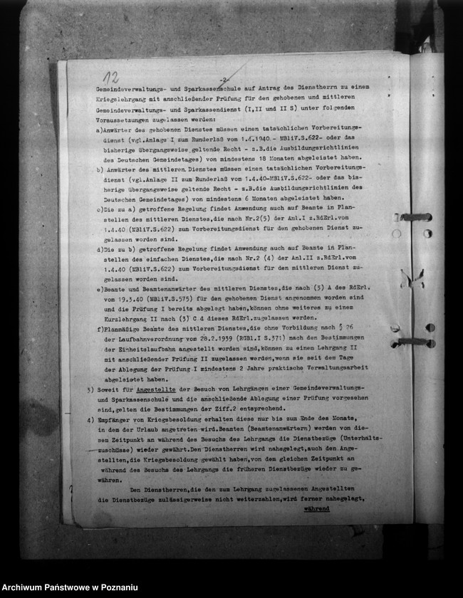 Obraz 16 z jednostki "Ausbildung des Beamtennachwuchses"