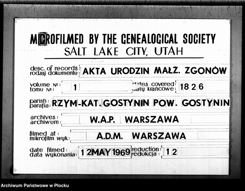 image.from.unit.number "Akta urodzeń, małżeństw i zgonów"