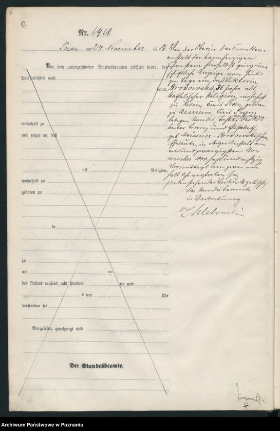 Obraz 9 z jednostki "Księga zgonów t. V"