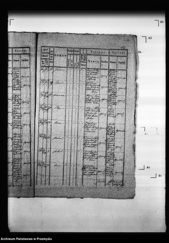 Obraz 18 z jednostki "[Kopie ksiąg metrykalnych parafii Hruszów z filiami Budomierz, Kłonice, Szczepłoty (dekanat Niemirów)]"