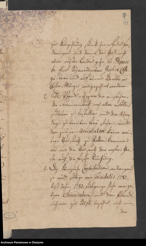 image.from.unit.number "Besitz Veränerung bey denen 2 5/8 Huben in Lomnau [Łomno] H. [Haupt] Amts Neidenburg [Nidzica] Leschnikowski Peter, Ferarius Martin,v. [von] Burski Mathias, v. [ von] Leschnikowskische Erben, v. [von] Komorowska Frantisca vereh. [vereheliche] geb. [geborene] Krajewska"