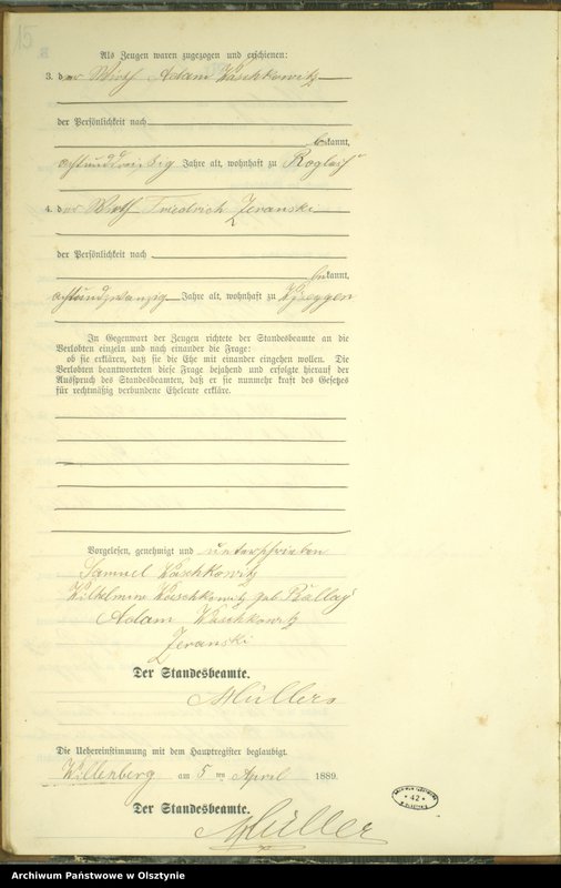 image.from.unit.number "Heiraths-Neben-Register Nr 1 - 47"