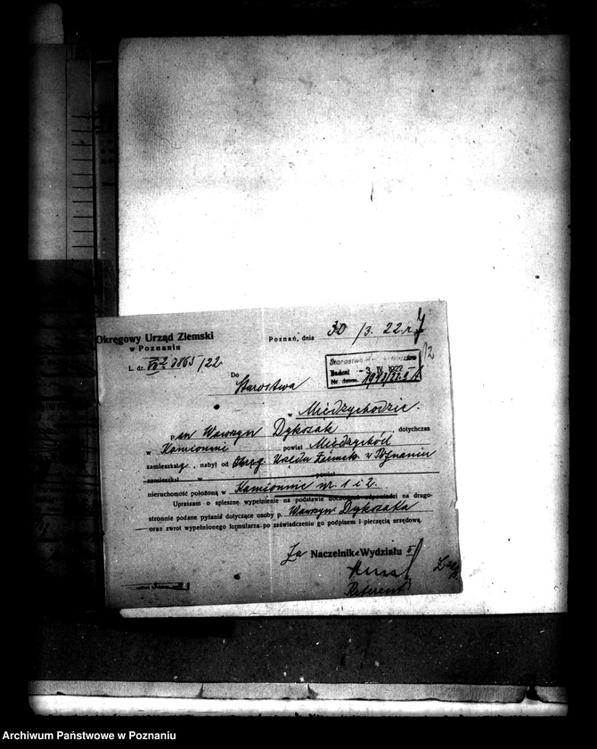 Obraz 16 z jednostki "Działki nr 1 i 2a w Kolnie powiatu międzychodzkiego Wawrzyn Dykczak osada parcelacyjna"