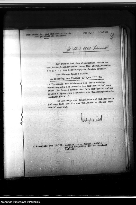 Obraz 13 z jednostki "Uroczystości i apele pracowników w urzędzie namiestnika"