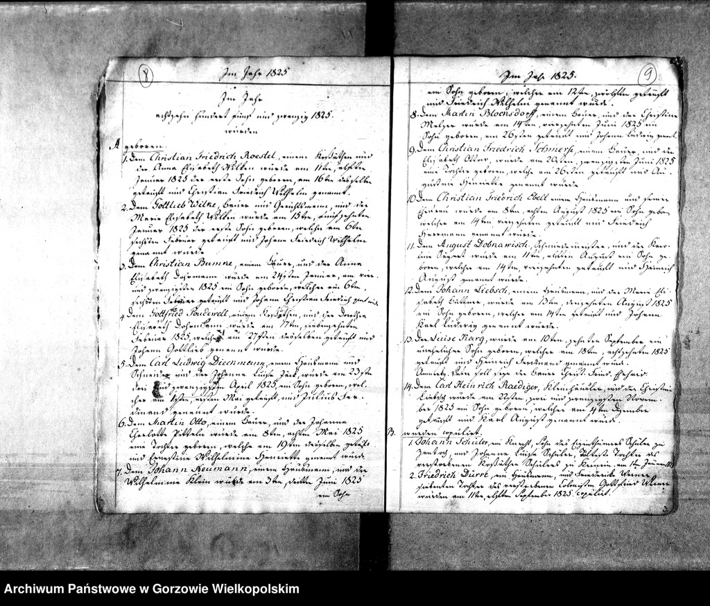 image.from.unit.number "Duplikate der Kirchenbücher von der Parochie Kernein (Karnin)"