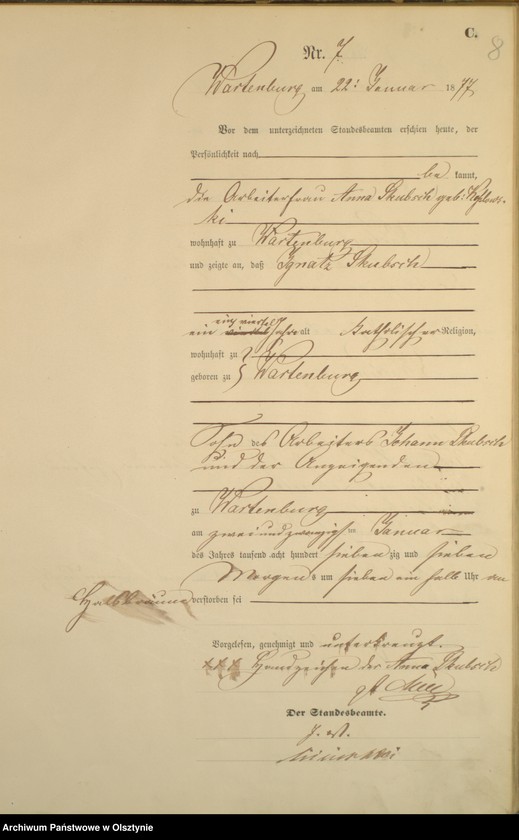 image.from.unit.number "Sterbe-Haupt-Register nr 1 - 142"