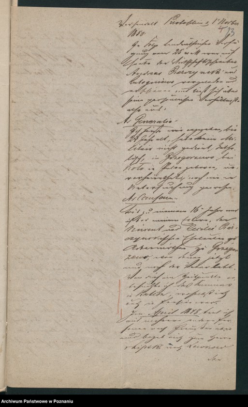 Obraz 20 z jednostki "A. betr. Andreas Pierczyński in Lutogniewo"