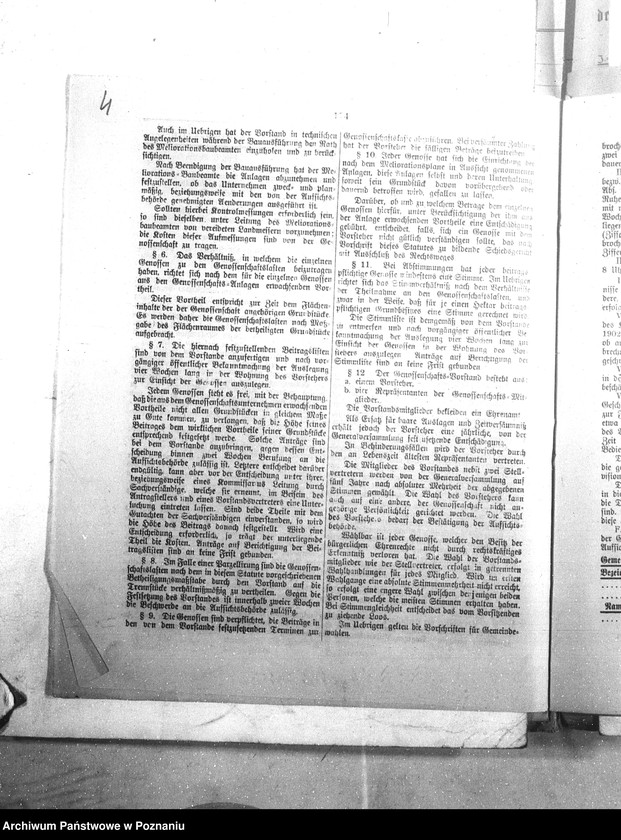 Obraz 8 z jednostki "Die Entwässerung der Gemeindeländereien in Bentschen im Kreise Meseritz /Zbąszyń powiat nowotomyski/"