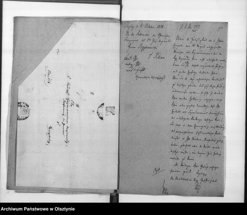 image.from.unit.number "Anstellung des Feldwebel Przyborowski [Albrecht]"