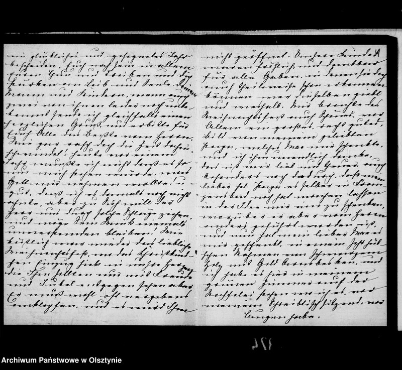 image.from.unit.number "/Ferndinadine Gfin Hahn- Kuchelmiss geb. Gfin Bernstorff an ihre Schwägerin Anna Gfin Lehndorff geb. Hahn/"
