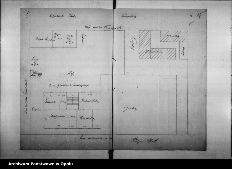 Obraz 9 z jednostki "Acta des Magistrats zu Oppeln betreffend die Schankanlage in dem Hause an der Bolkostrasse Vol. I"
