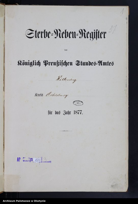 image.from.unit.number "Sterbe-Haupt-Register Nr 1 - 110"