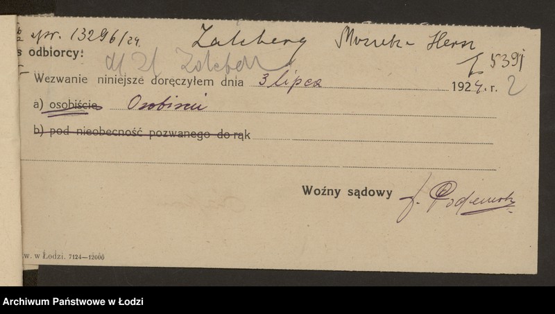 Obraz 4 z jednostki "Moszek Hersz Zaleberg- sprzedaż manufaktury i chustek"