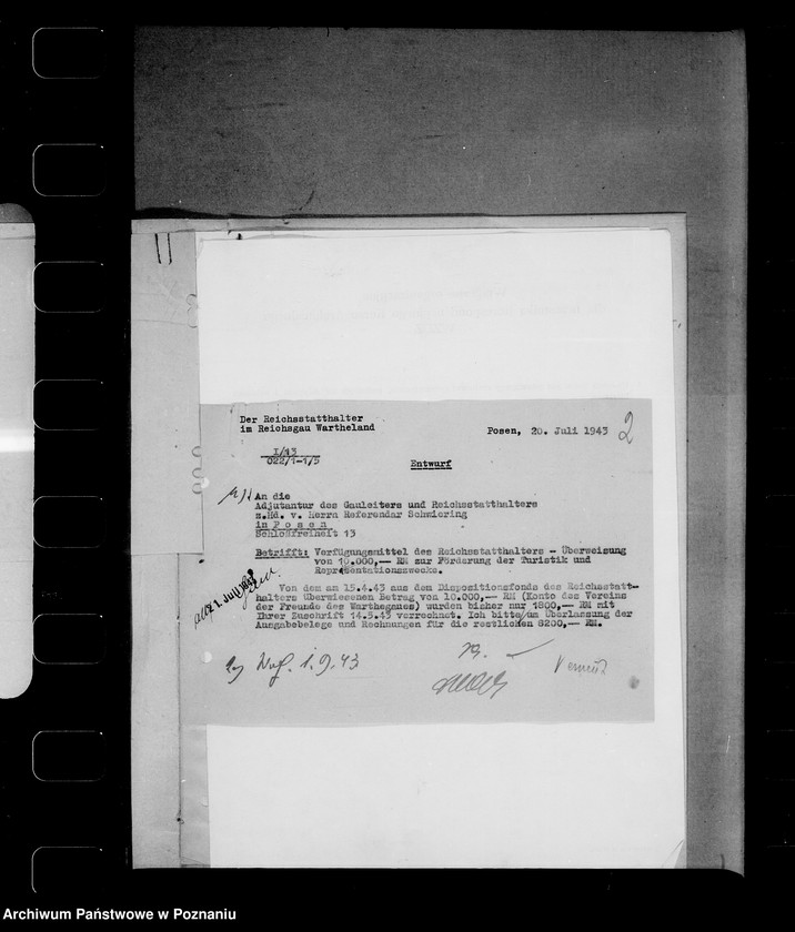 Obraz 6 z jednostki "Fundusz dyspozycyjny namiestnika"