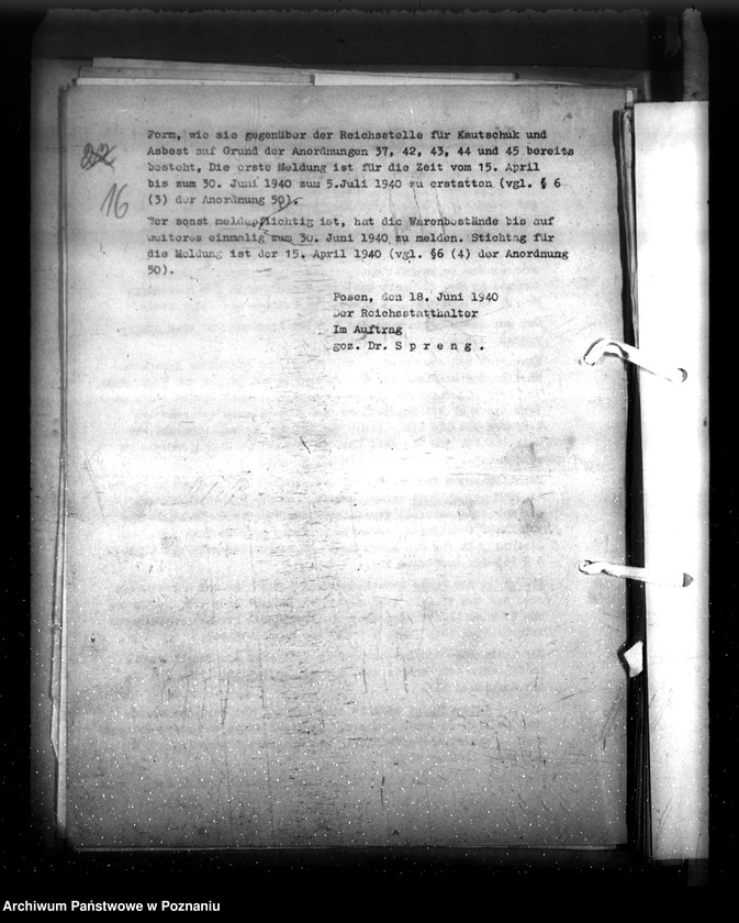 Obraz 20 z jednostki "Verordnungsblatt Nr. 29"