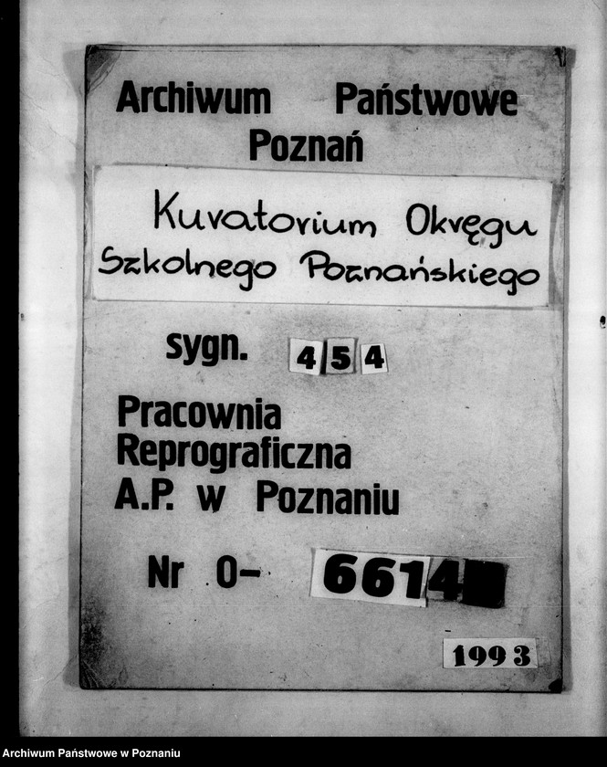 Obraz 1 z jednostki "Państwowa Szkoła Budownictwa i Handlu męska - Leszno, akta ogólne personalne"