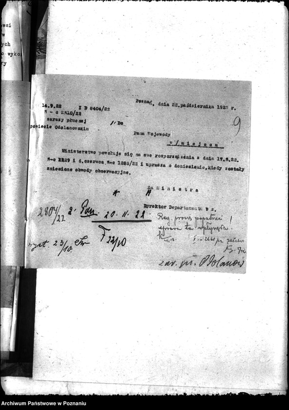 Obraz 13 z jednostki "Zaraza płucna - Odolanów"