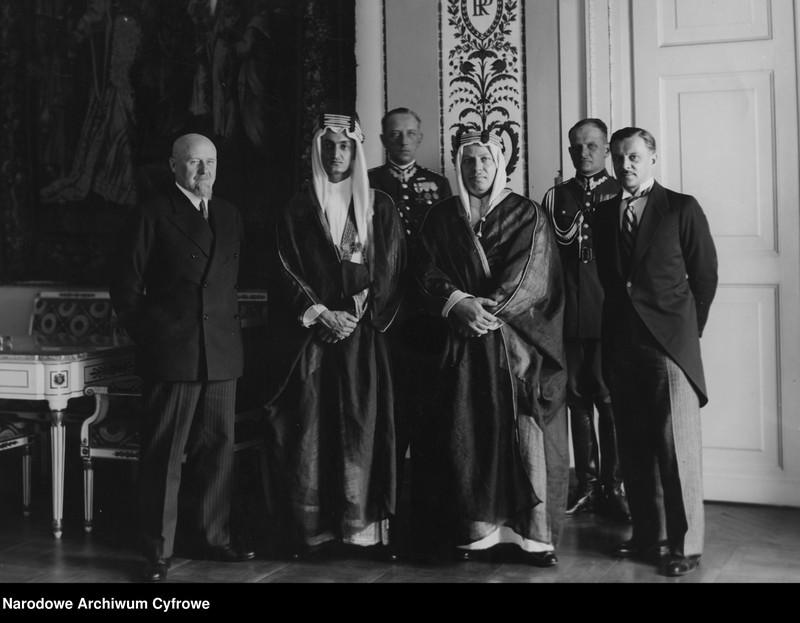 Obraz 9 z jednostki "Wizyta następcy tronu Królestwa Al-Hidżaz Faisala ibn Abd al-Aziza as-Sauda w Polsce"