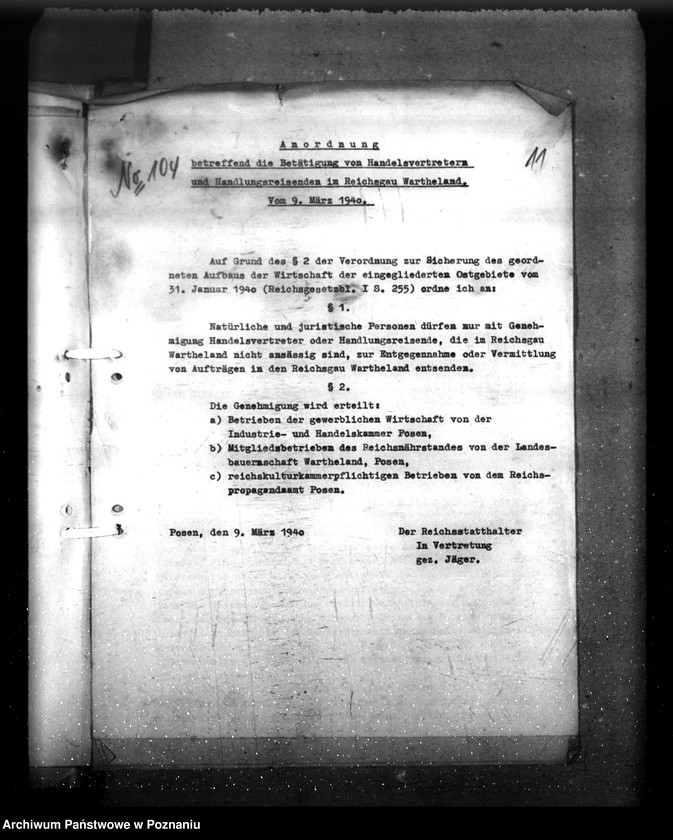 Obraz 15 z jednostki "Verordnungsblatt Nr. 15"