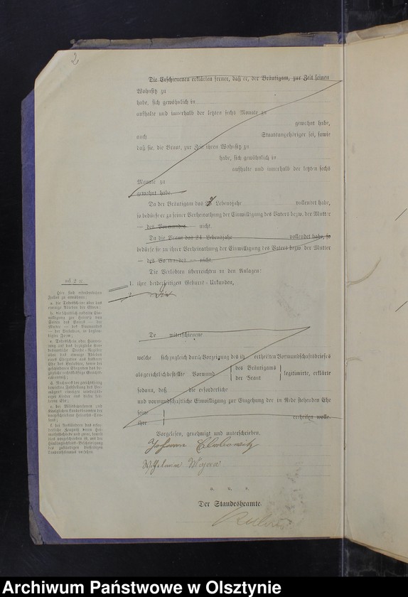 image.from.unit.number "Beläge zum Heirathsregister"