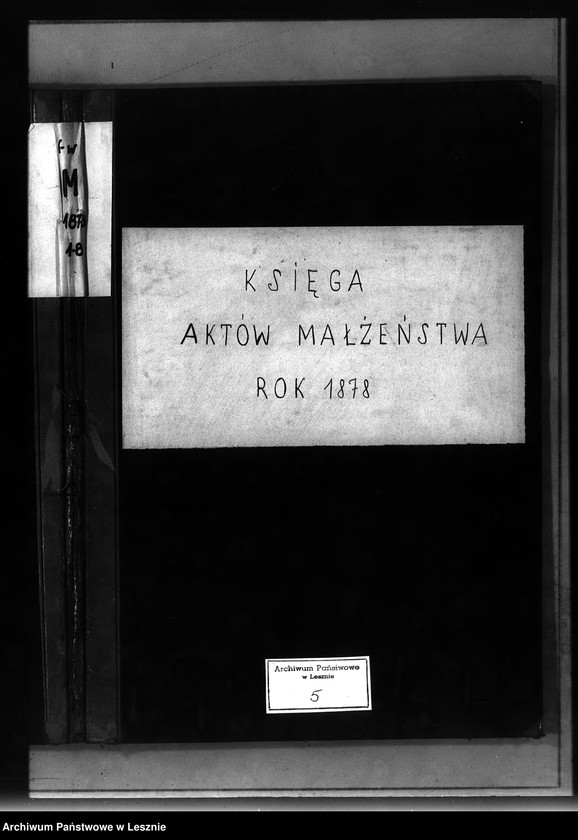 Obraz 2 z jednostki "[Księga małżeństw]"