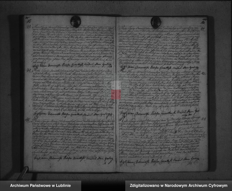 image.from.unit.number "Księga urodzeń, zapowiedzi, małżeństw i zgonów"
