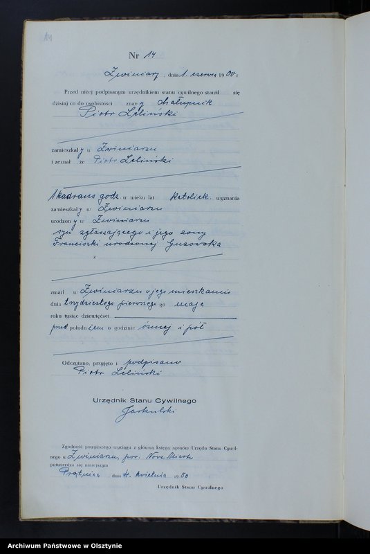 image.from.unit.number "Księga zgonów Nr 1-40, 1-38, 1-41,1-39,1-41,1-42 /przepisana w języku polskim z oryginału niemieckiego w 1950r. /"