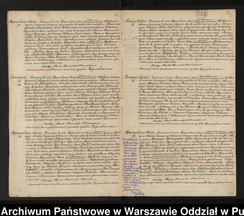 image.from.unit.number "Akta urodzeń, małżeństw i zgonów"