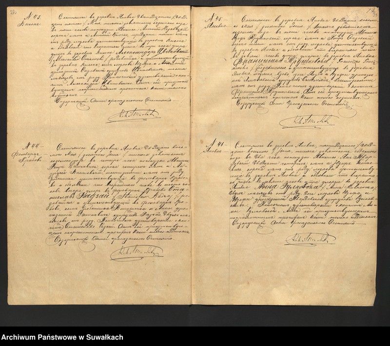 image.from.unit.number "[Księga akt zgonów parafii rzymskokatolickiej w Janówce z lat 1907-1918]"