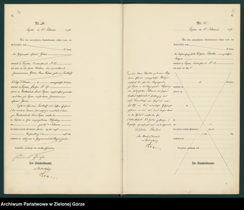 image.from.unit.number "[KsiĘga Aktów Zgonów- Żagań miasto]"