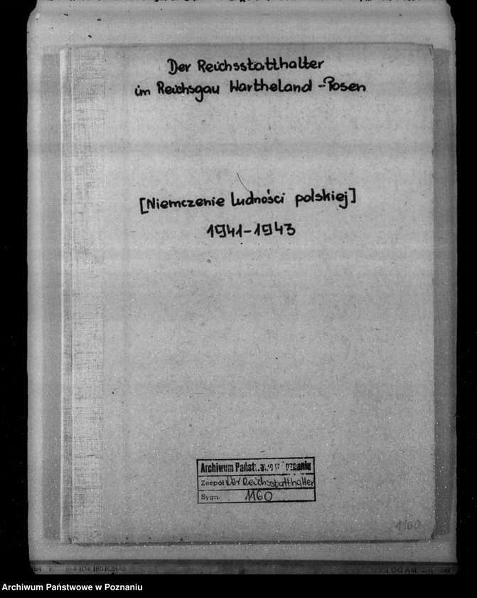 Obraz 4 z jednostki "Niemczenie ludności polskiej"
