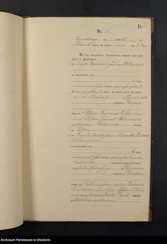 image.from.unit.number "Heiraths-Neben-Register Nr 1 - 13"