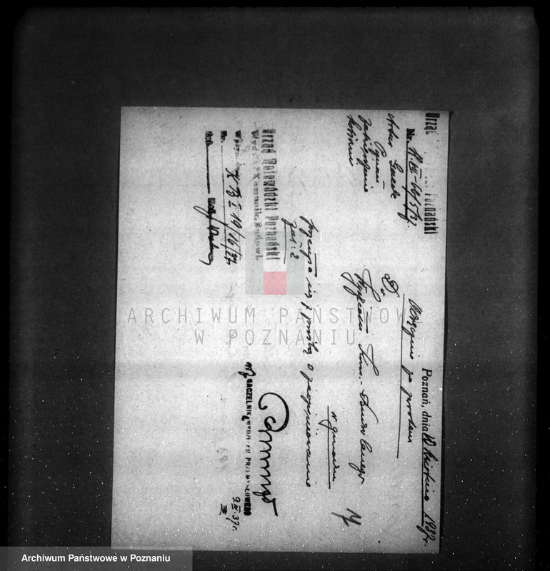 image.from.unit.number "/Artur Gaede Fabryka wódek i likierów Poznań św. Wojciecha 29, rozbudowa fabryki/ zatwierdzenie kotłowni"
