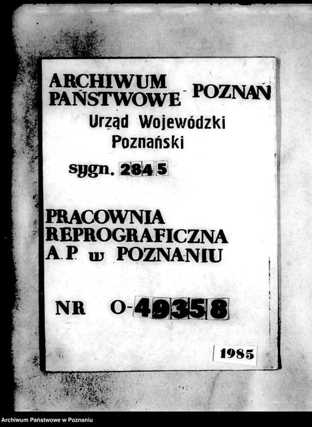 Obraz 1 z jednostki "Mikulice, nabycie nieruchomości w trybie art. 8 ustawy o wykonaniu reformy rolnej"