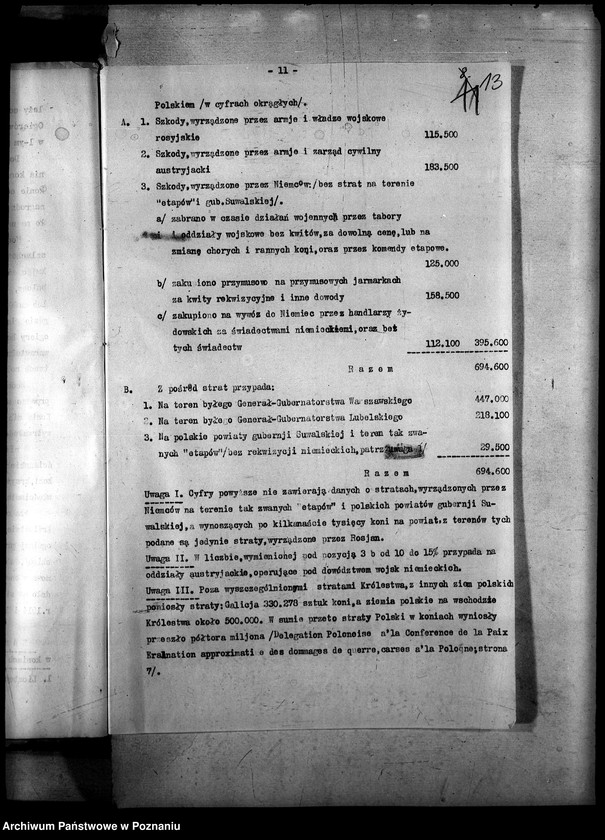 image.from.unit.number "Straty rolne konie rekwirowane podczas wojny przez okupantów"