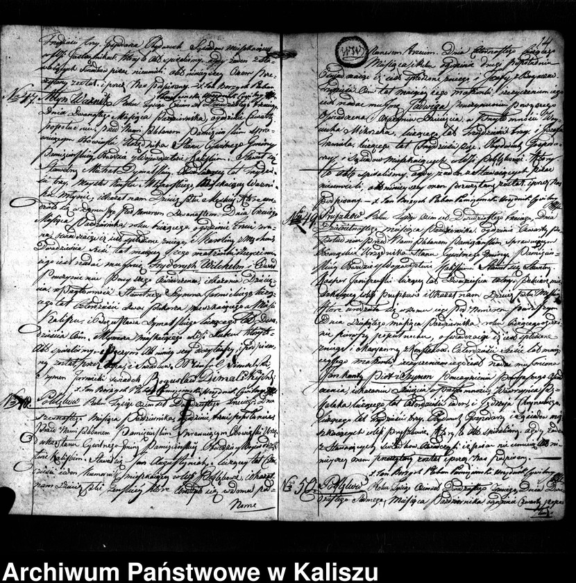 image.from.unit.number "Akta cywilne urodzenia, zaślubienia i zejścia"