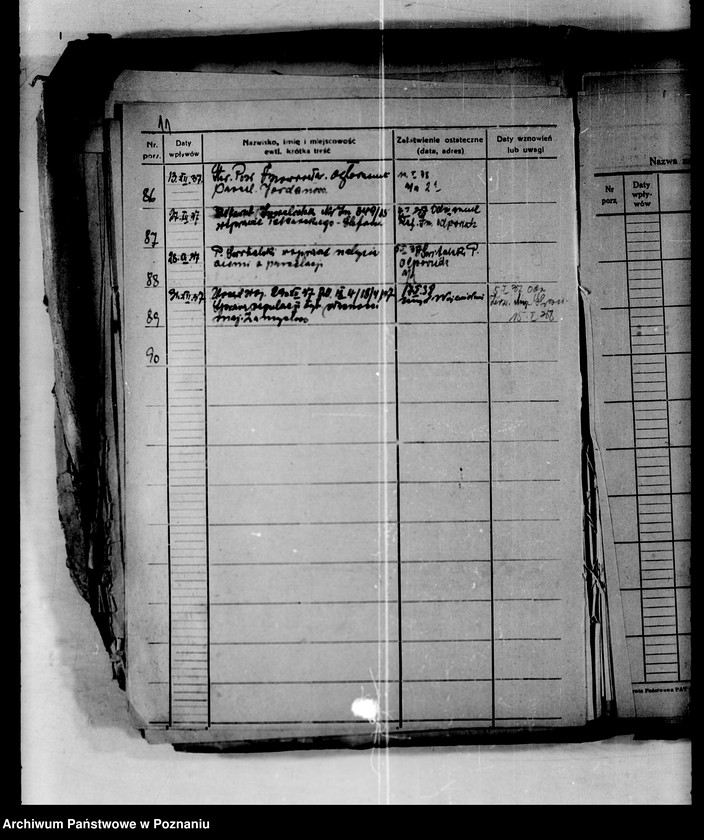 Obraz 16 z jednostki "Spisy spraw /Wydziału Rolnictwa i Reform Rolnych/"