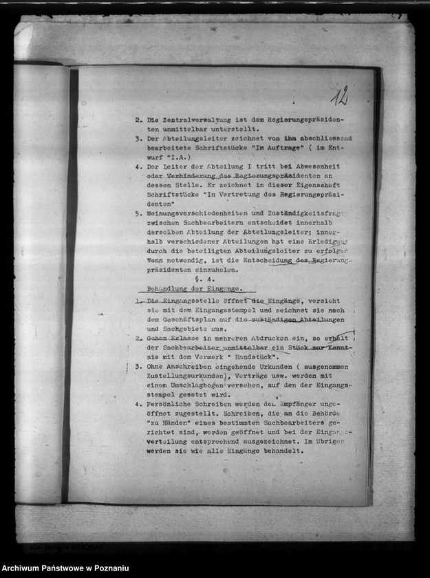 Obraz 16 z jednostki "Geschäftsverteilungsplan. Behördenbezeichnung."