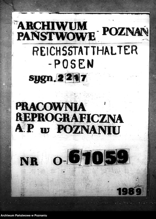 Obraz 1 z jednostki "Sonderfürsorge für die im Volkstumskampf im Feldzung in Polen körperlich beschadigten Deutschen undderen Hinterbliebenen"