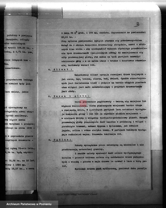 Obraz 8 z jednostki "Plan urządzenia gospodarstwa leśnego lasu majętności Łężeczki w powiecie międzychodzkim 1930-1939"