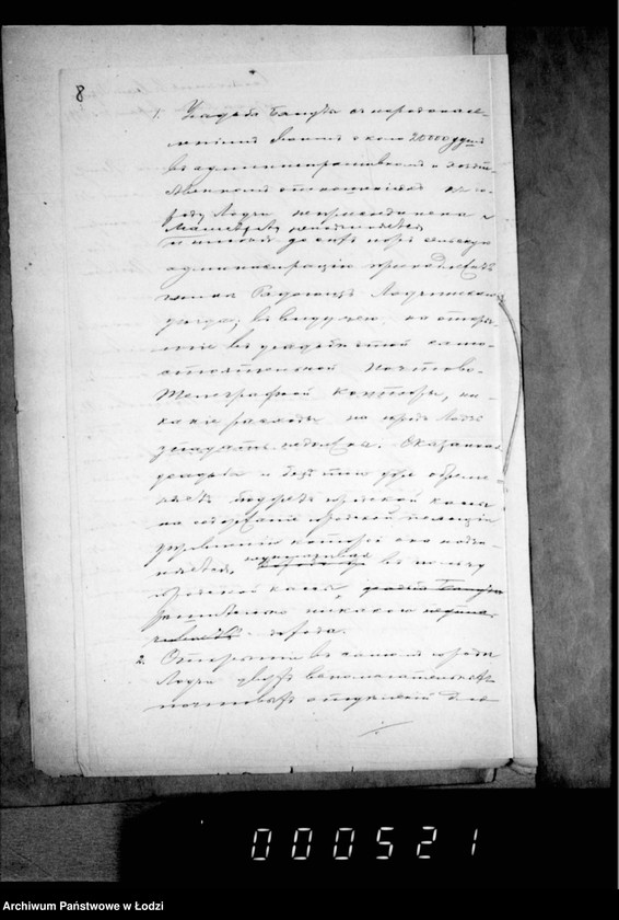 Obraz 12 z jednostki "O počtovych otdelenijach v gor. Lodzi"