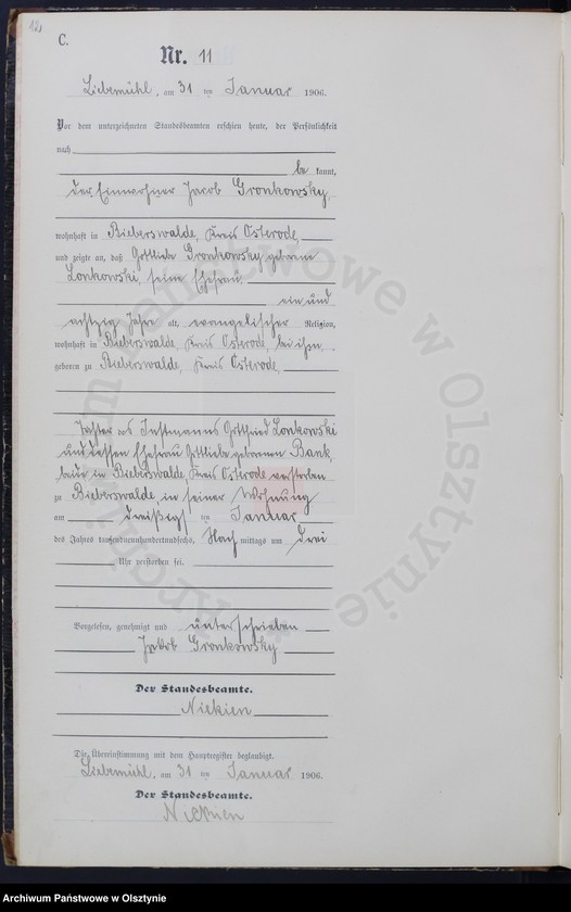 image.from.unit.number "Sterbe-Neben-Register Nr 1 - 78"