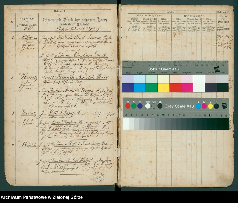 image.from.unit.number "Trauungs - Register 1868 - 90"