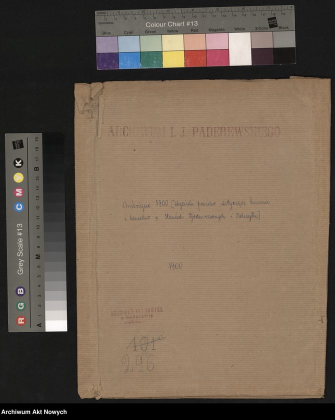 image.from.unit.number "Amèrique 1900 (Wycinki prasowe dotyczące tournée i koncertów w Stanach Zjednoczonych i Meksyku)"