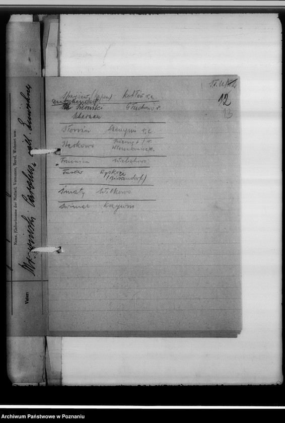 image.from.unit.number "[Wykazy duplikatów ksiąg kościelnych przejętych przez Gausippenamt w Poznaniu oraz spis ksiąg kościelnych otrzymanych przez Kreissippenamt w Czarnkowie]"