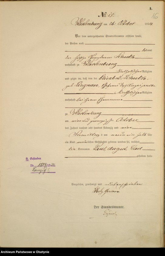 image.from.unit.number "Haupt-Geburts-Register Nr 1 - 51"